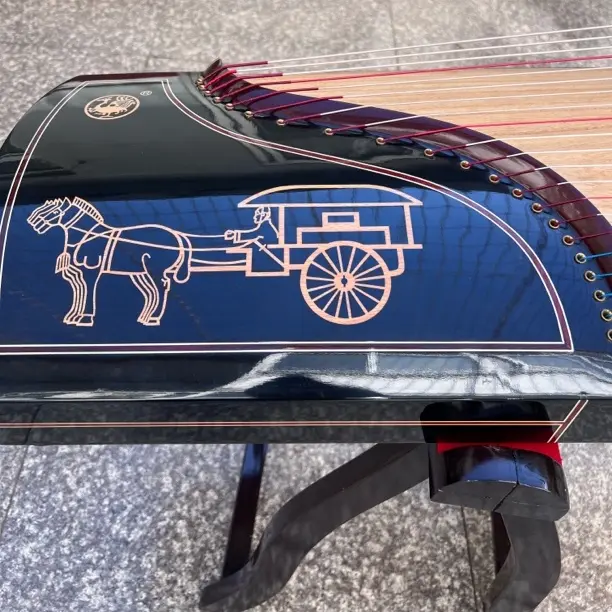 朱雀09A原3w假一赔十初学入门专业考级演奏教学实木挖筝民族乐器