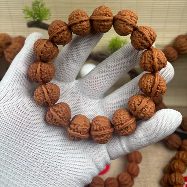 原生态文玩秋子核桃手串可盘玩收藏精品