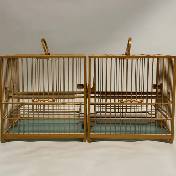 崔为国榫卯工艺板笼 亮笼 丝距1.05cm 南笼 苏笼