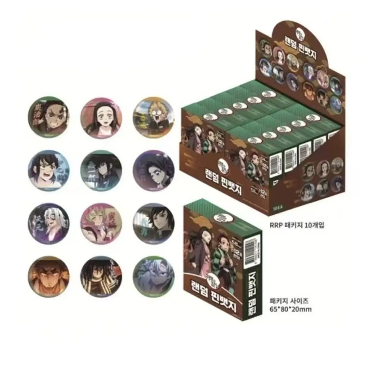 【鬼灭之刃】鬼灭之刃韩国快闪吧唧 拍立得 （代拆）