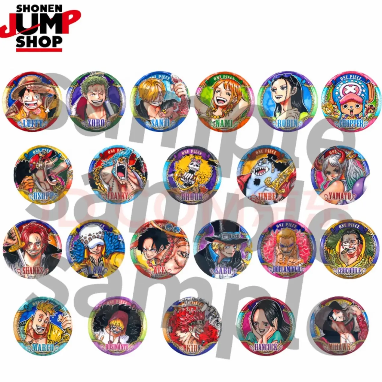 【海贼王】JS限定kirakira闪系列吧唧徽章盲盒（代拆）