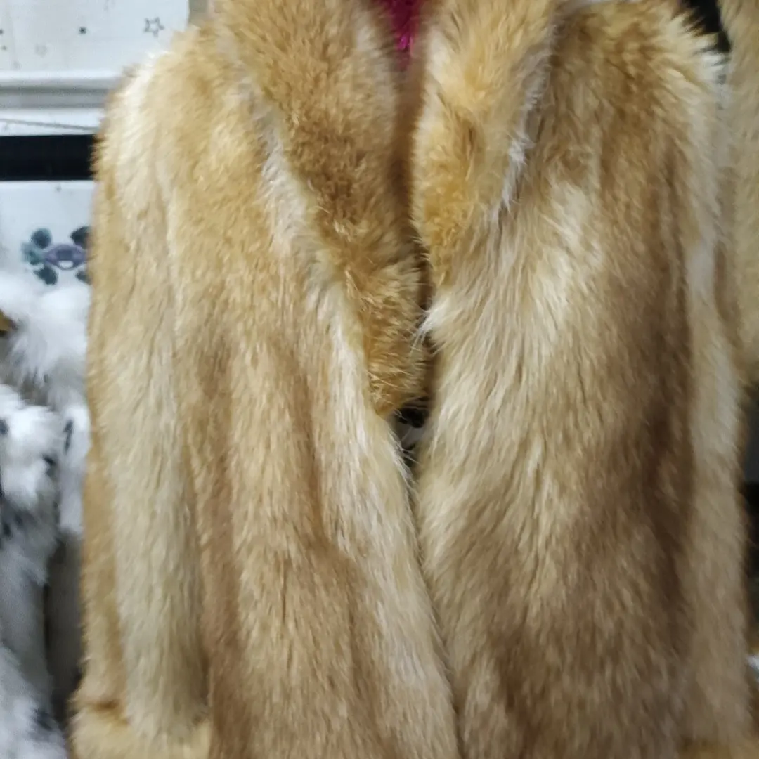 女士短款整皮貂皮外套时尚百搭秋冬
