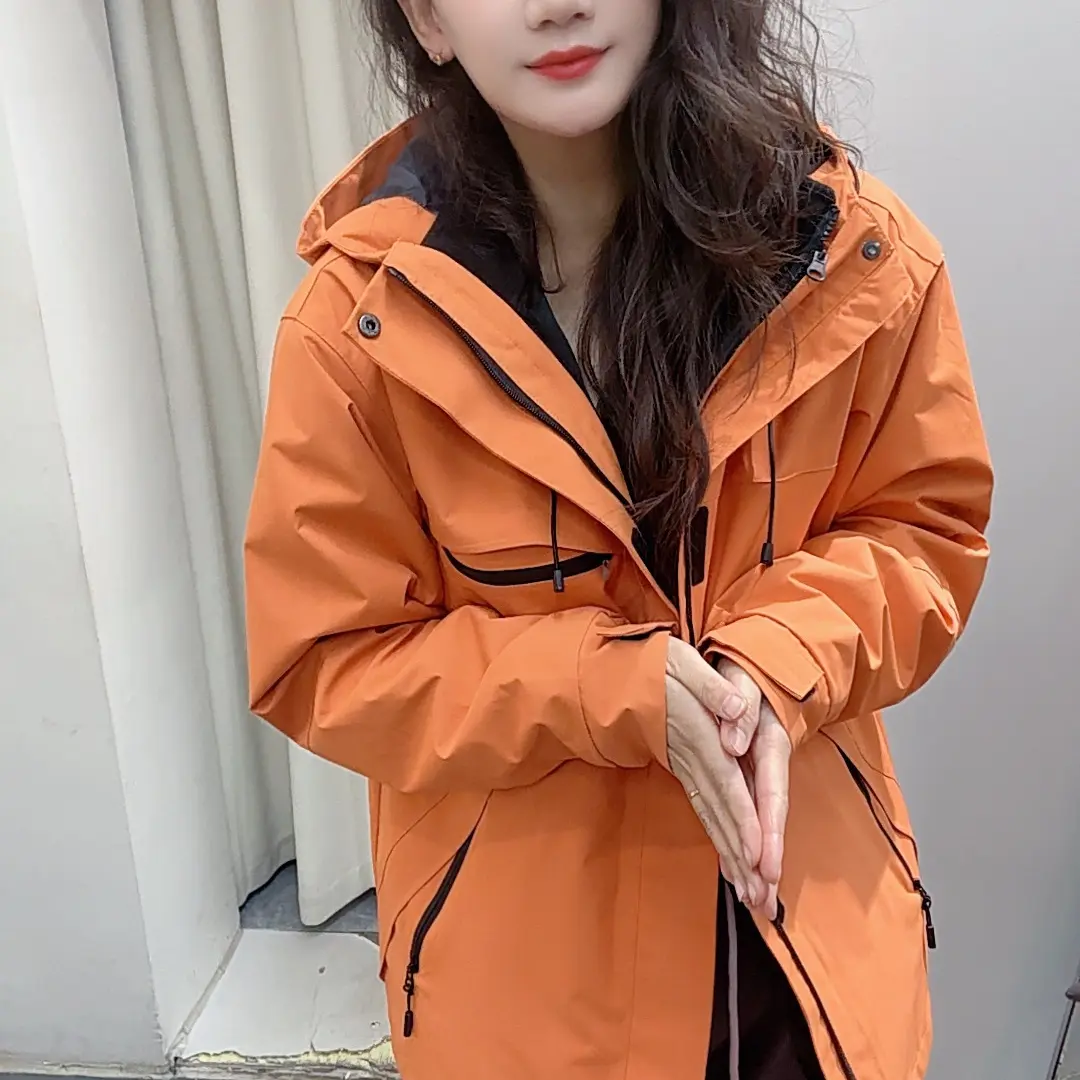 三合一休闲外套可拆卸连帽百搭冲锋衣