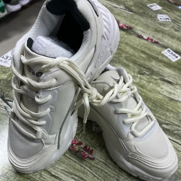 冬季加绒棉鞋时尚百搭厚底运动减震休闲老爹鞋男女通用