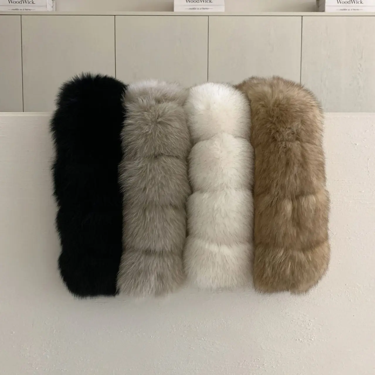 狐狸毛围巾女冬季保暖百搭气质真毛