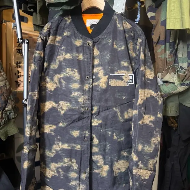 【直播间链接】男士夹克迷彩短款廓形夹克男士休闲外套夹棉