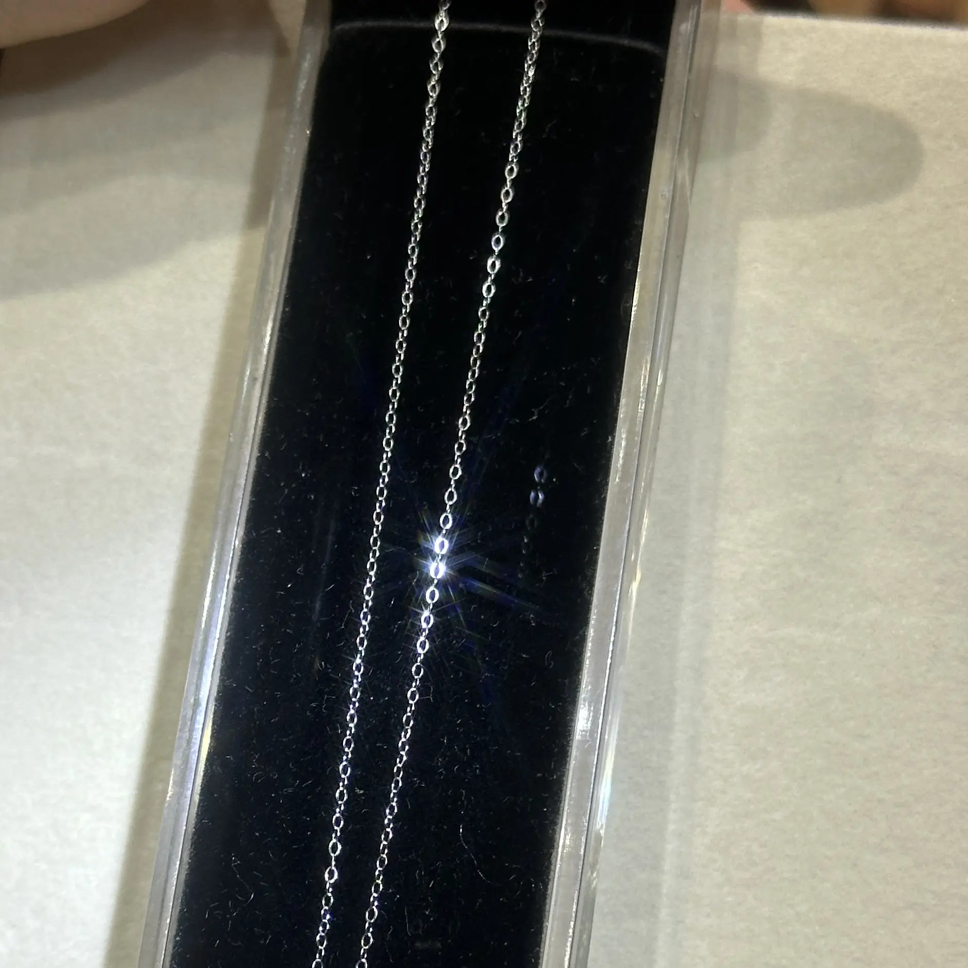 简约粉水晶锁骨链甜美可爱轻奢S925银项链