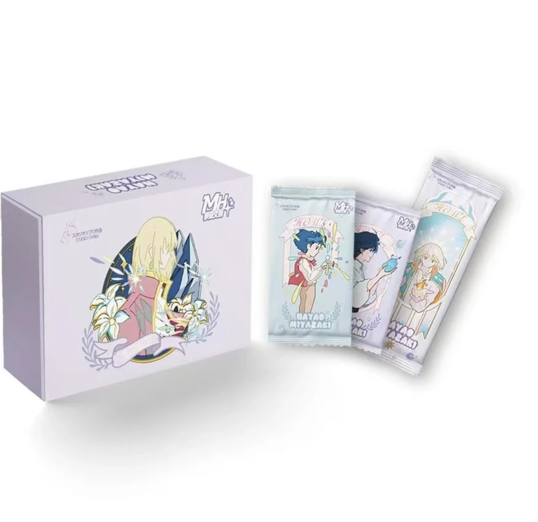 【拆盒】绘梦入境-梦绘文创宫崎骏第 一弹卡牌盲盒代拆