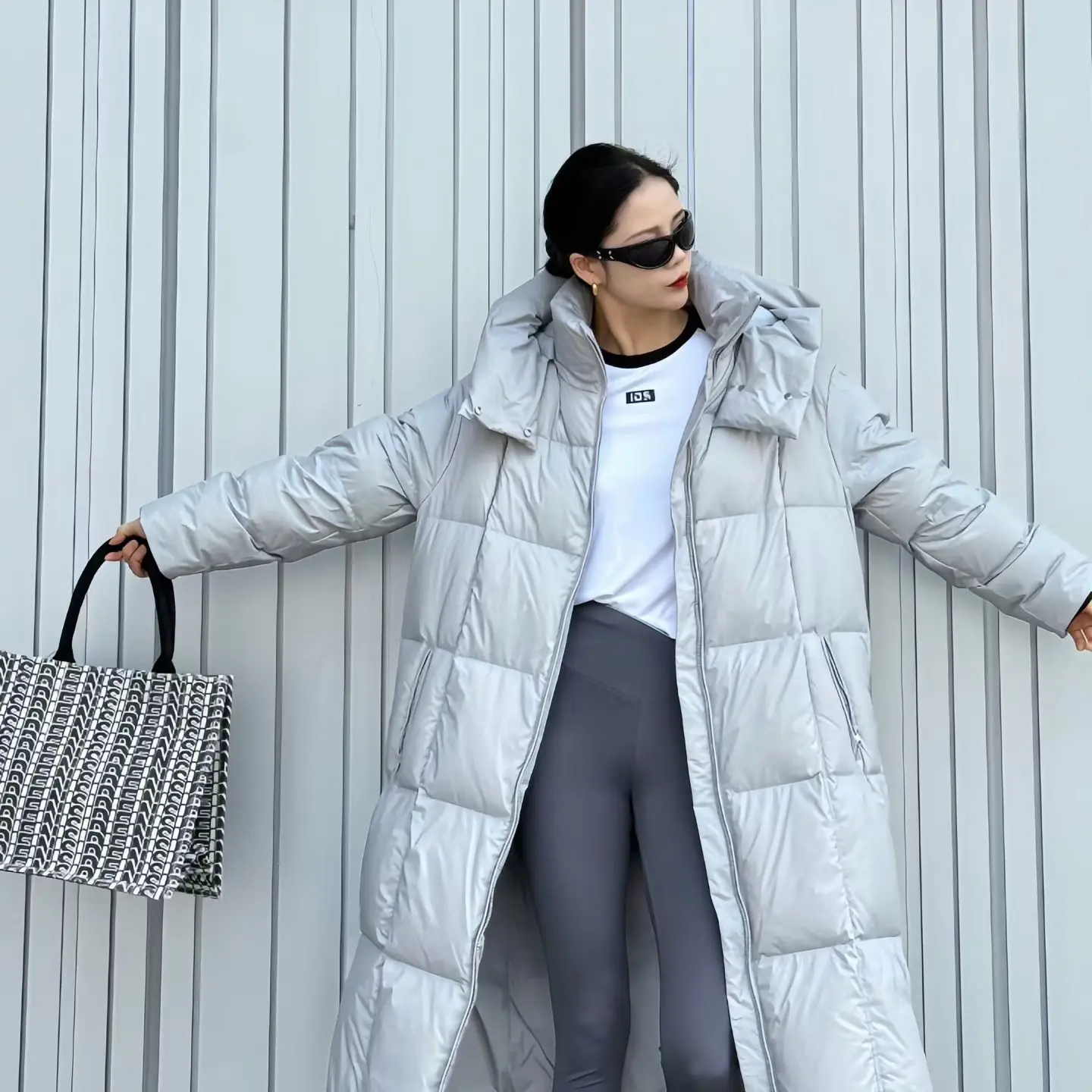 易缔媤泡芙款连帽羽绒服E43199C9069