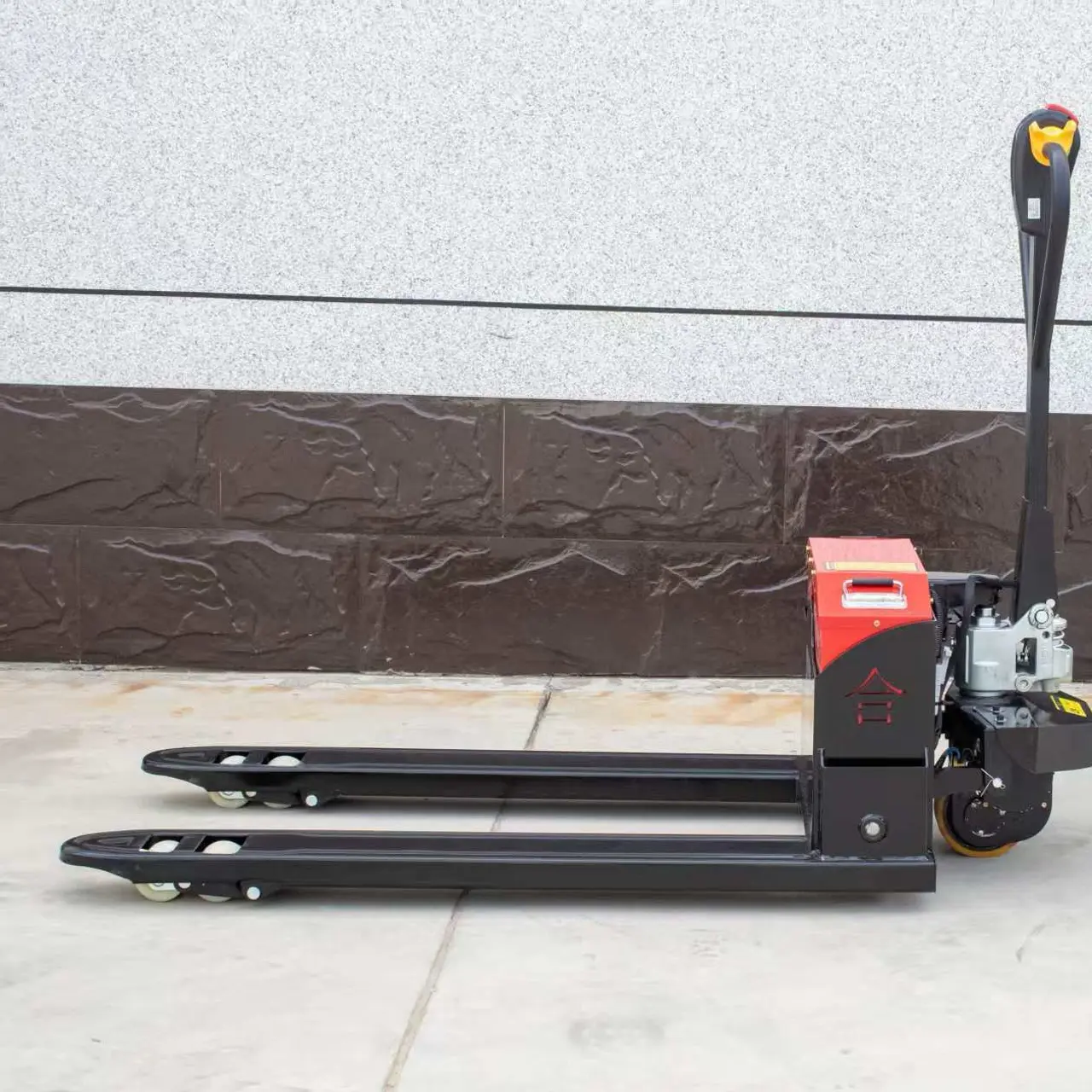 电动地牛液压叉车全电动装卸升降小型托盘搬运车