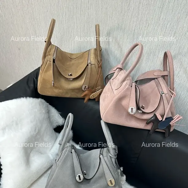 【Arora Fields】26Lindy 特殊皮医生包 单肩手提大容量女包