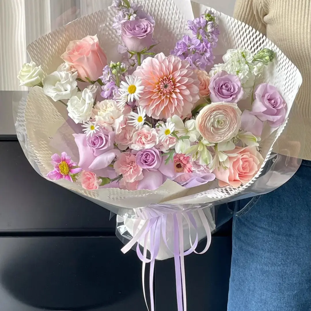 玫瑰鲜花花束同城配送生日礼物送闺蜜送女友