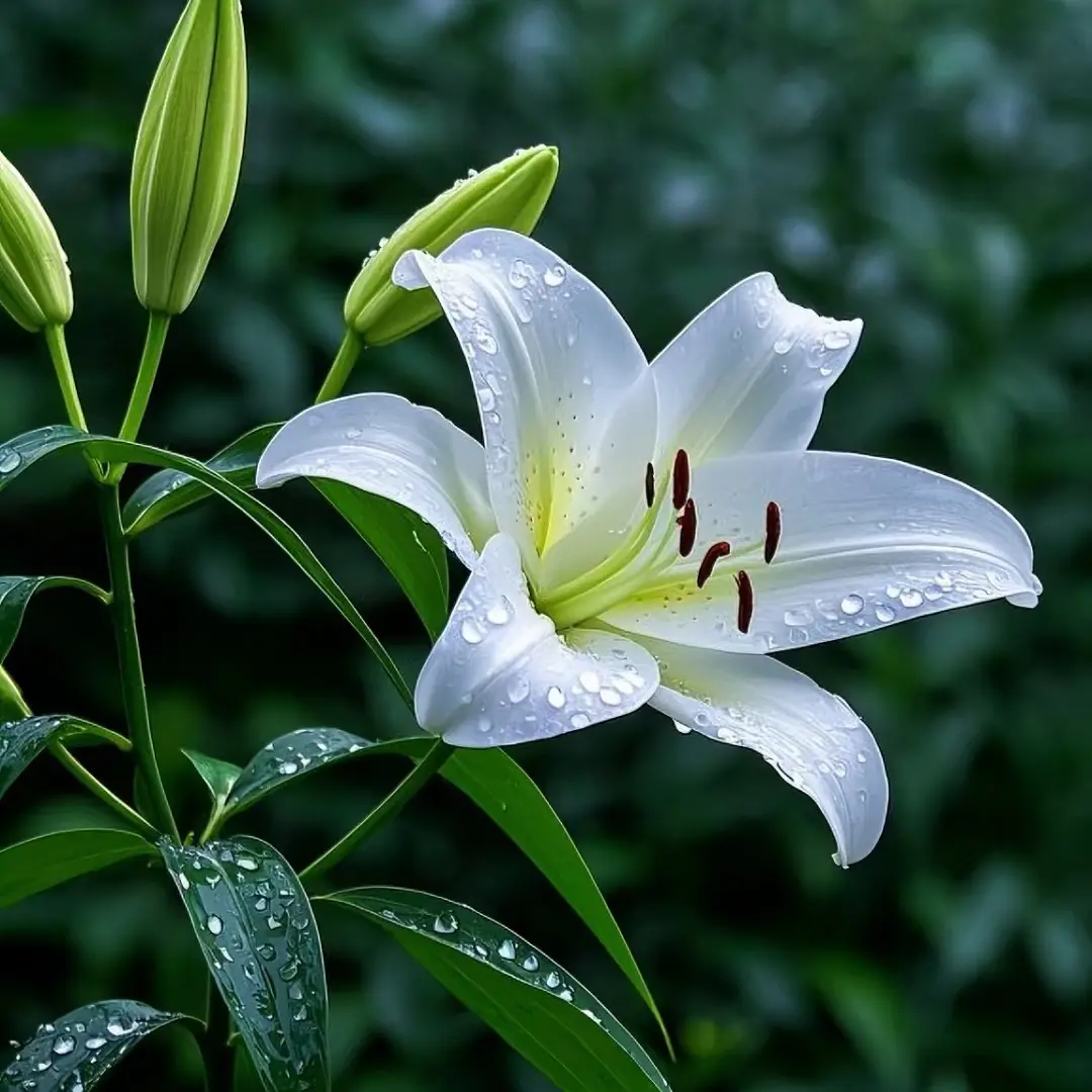 西伯利亚香水百合清香型水培鲜切花云南鲜花基地直发