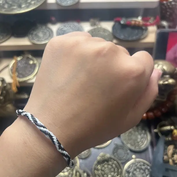 非金属布艺手链 西藏纯手工九眼不灭金刚绳手绳藏式编织手饰饰品