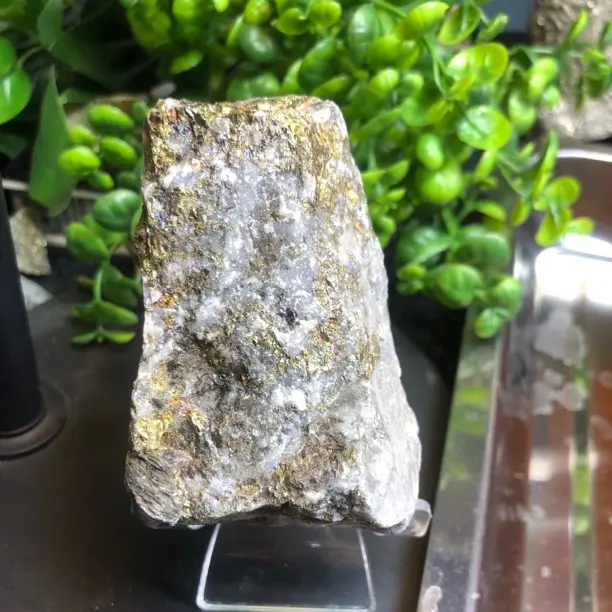 截图为准金矿石原石摆件