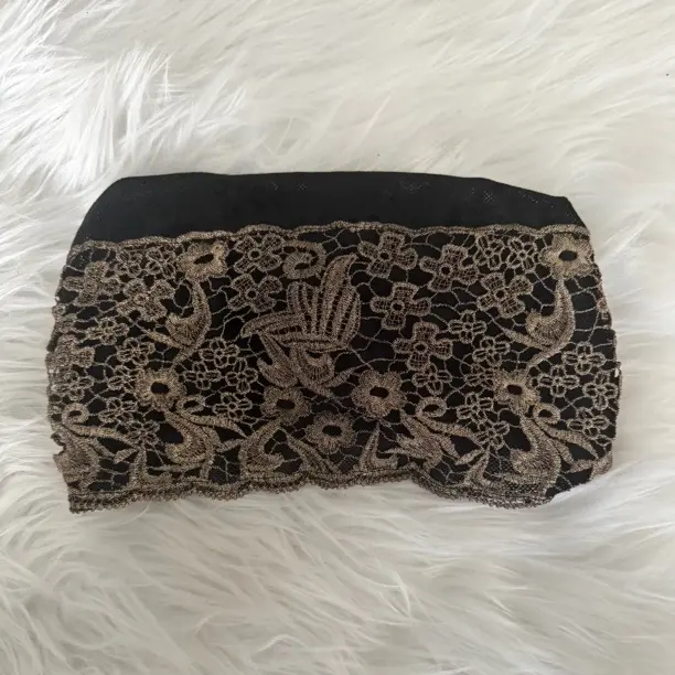 时尚女士花朵纱巾蕾丝秋冬加厚头巾帽遮白发饰帽子