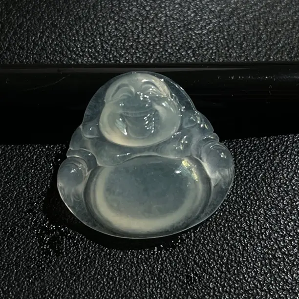 冰透佛公男女款纯手工弥勒佛转运挂件25.1/26.//5.8