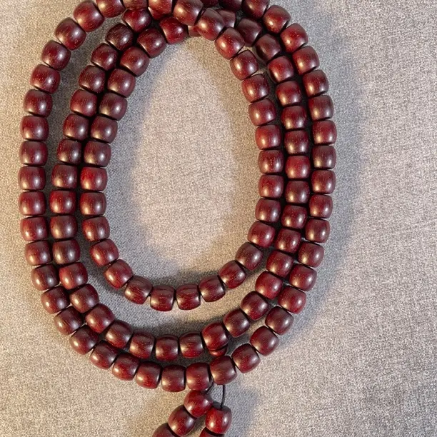 小叶紫檀108颗直切1011多圈手串念珠