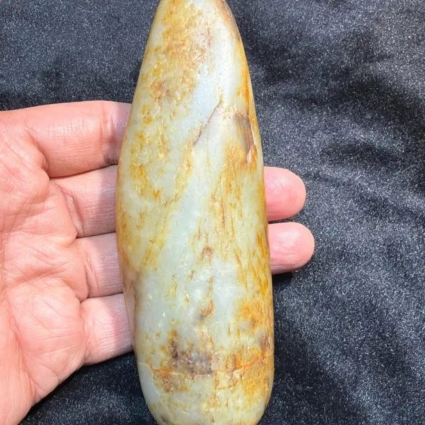 和田玉原石手把件高品质把玩好物