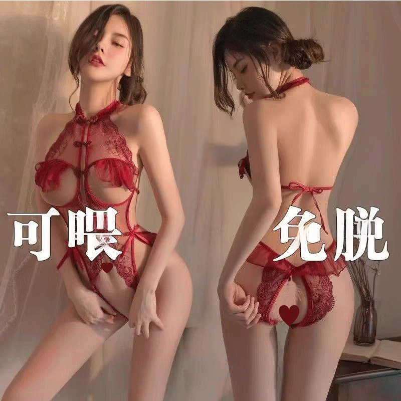 甜甜Stu/性感娇妻镂空睡裙辣妹魅力纯欲约会睡衣