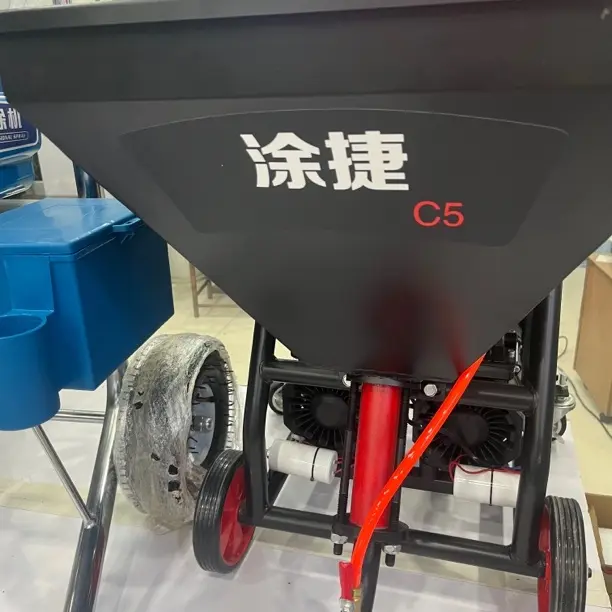 小型多功能大功率防水喷涂机可喷批土粉冷底油聚氨酯js防水涂料