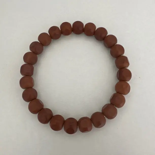 非金属木质手链 原皮雕刻亮面无相8-10mm文玩男女盘玩