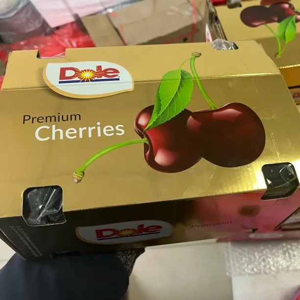 智利海运科迪亚车厘子金都乐2J5斤顺丰空运内附果径卡