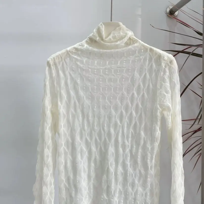 秋冬打底必备，韩系蕾丝上衣