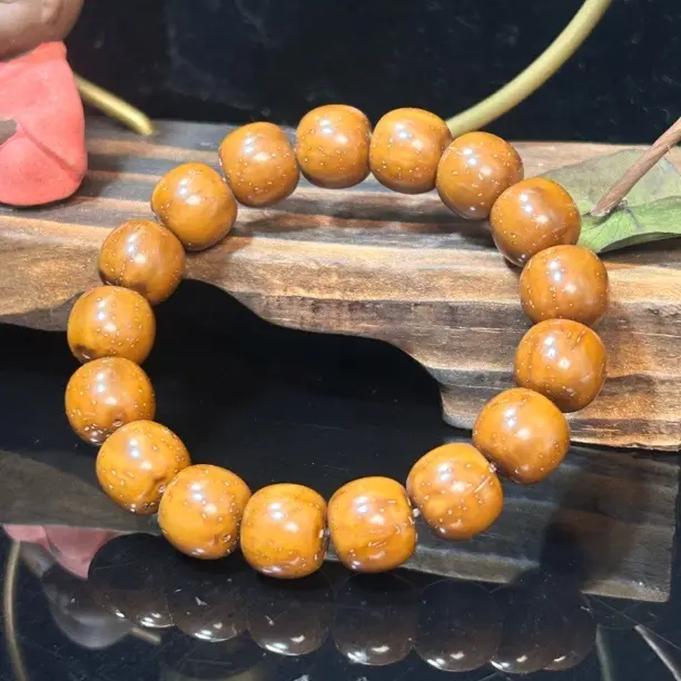 紫金鼠黄金甲老型单圈手串14mm天然原生态易盘玩变色快高油高密