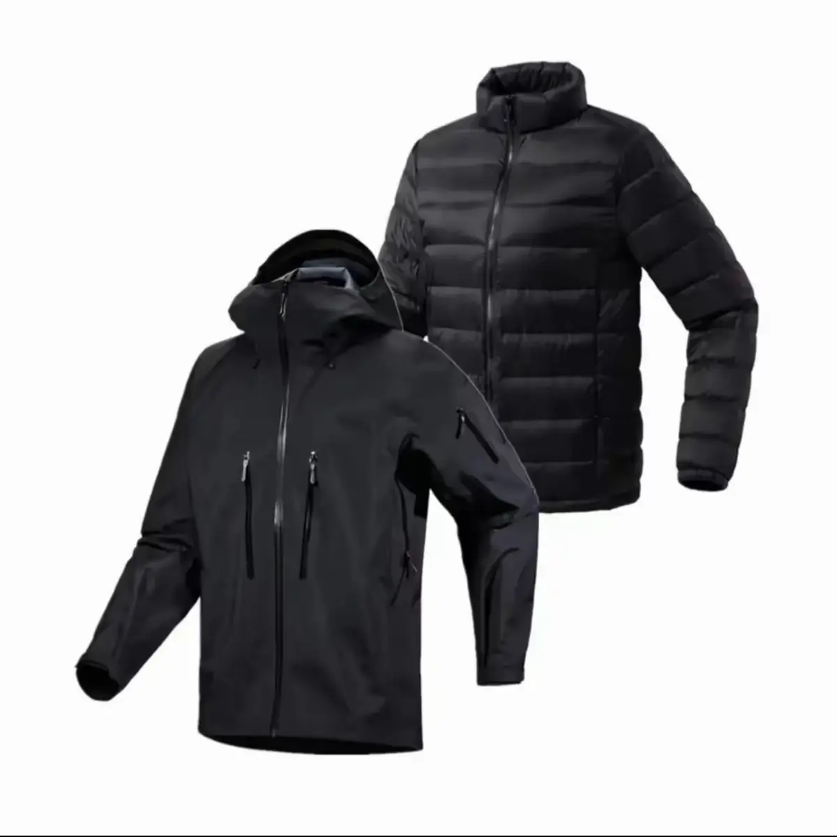 SV7 三合一冲锋衣男女防风防水硬壳透气可拆卸款