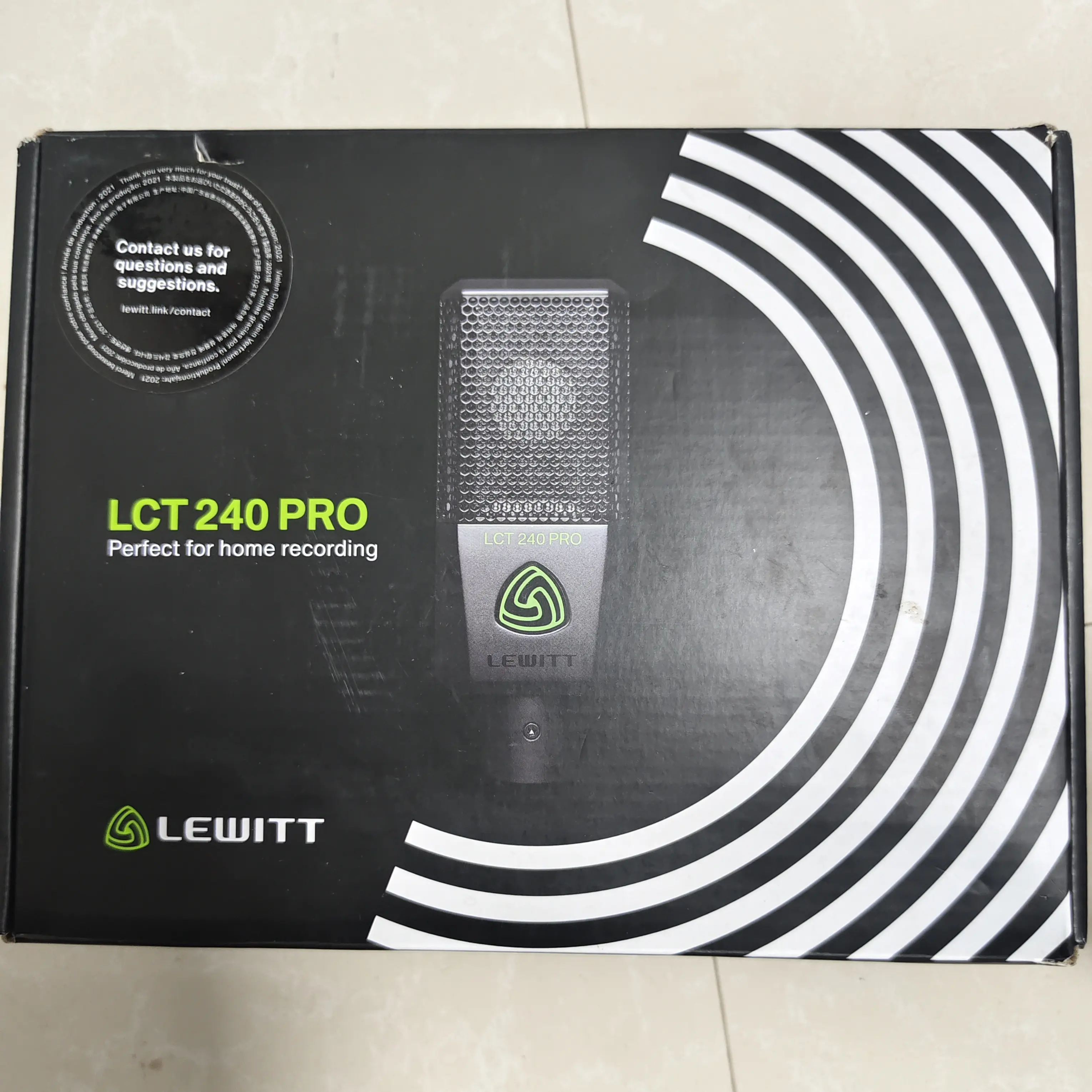 98莱维特240pro电容麦克风