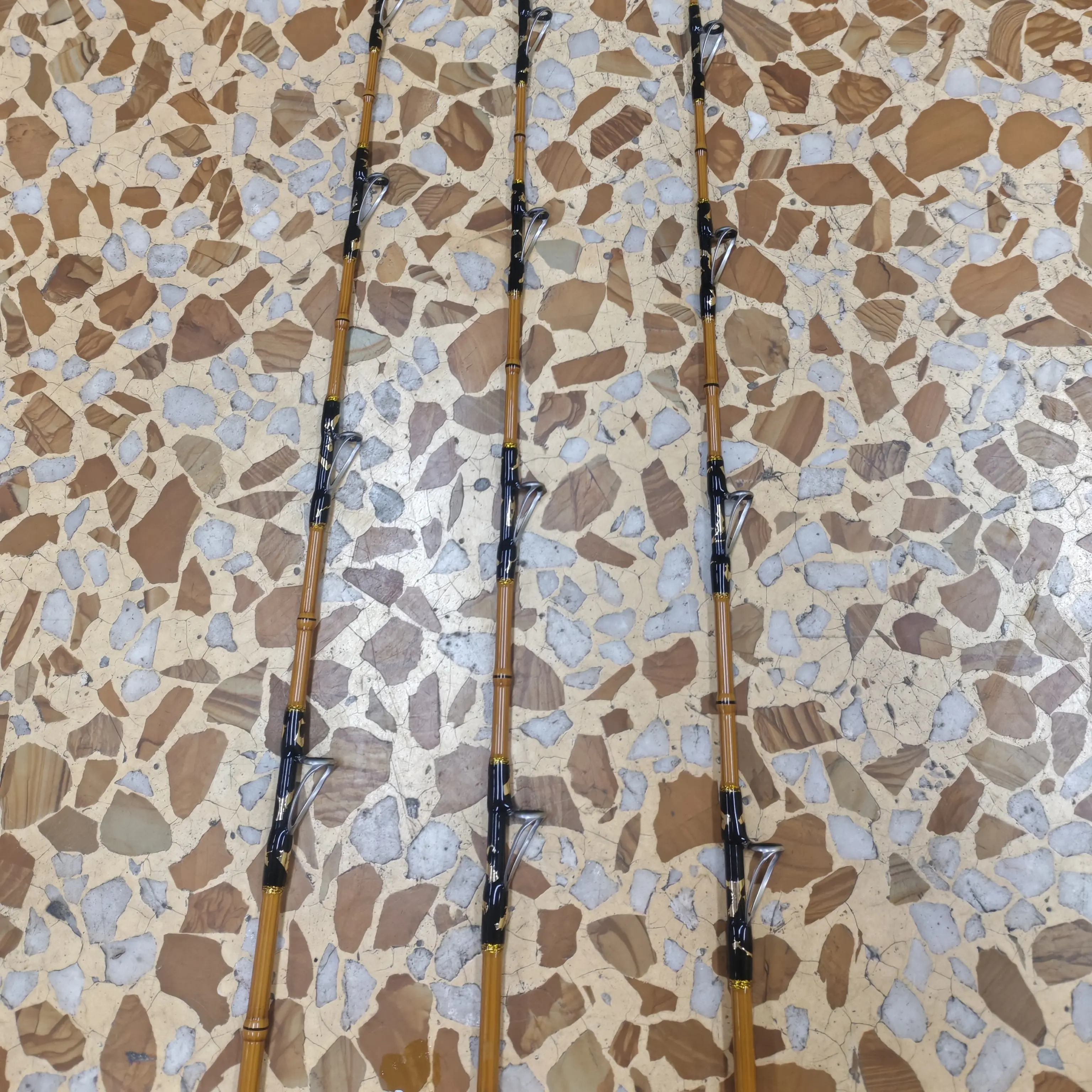 170船钓杆锤负荷100-300号金属轮座富士O环