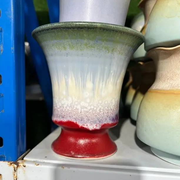 特价复古透气粗陶多肉花盆 满50发货 口径