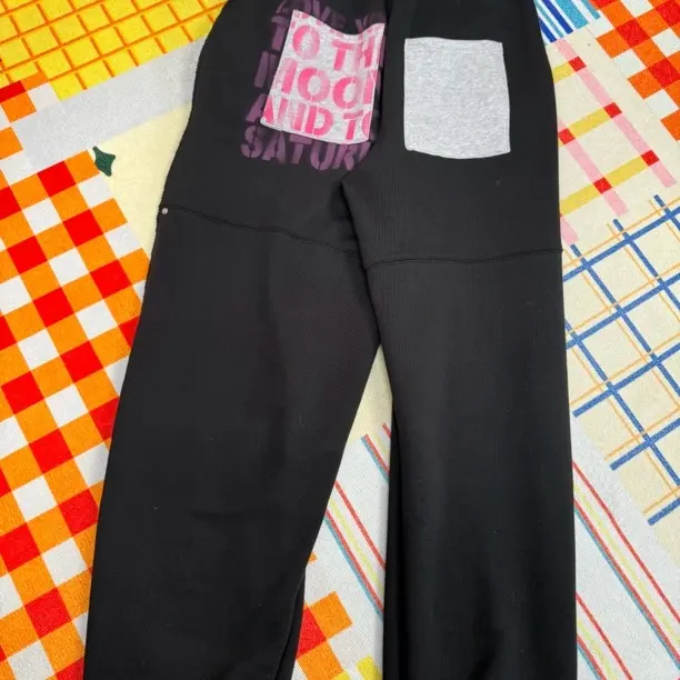 《晓辰推荐》秋季新款纯色加薄绒抽绳休闲哈伦束脚女裤