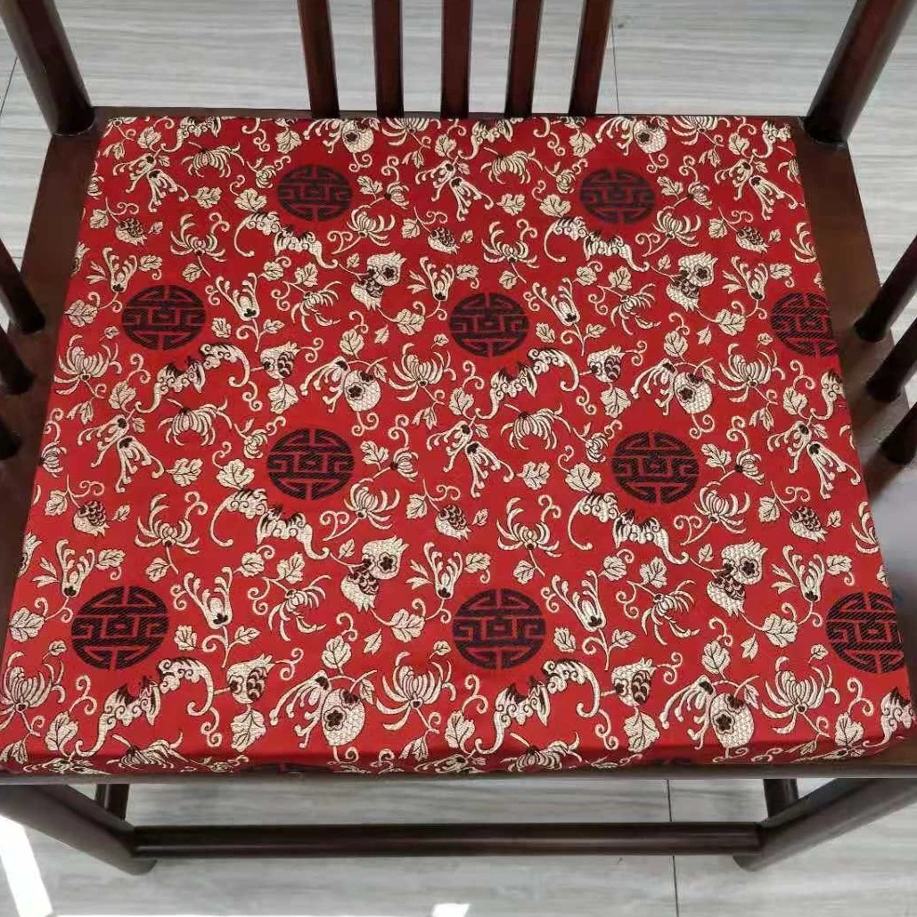 搭配茶桌拍下发货新中式实木椅子坐垫可拆洗防滑高密度海绵坐垫