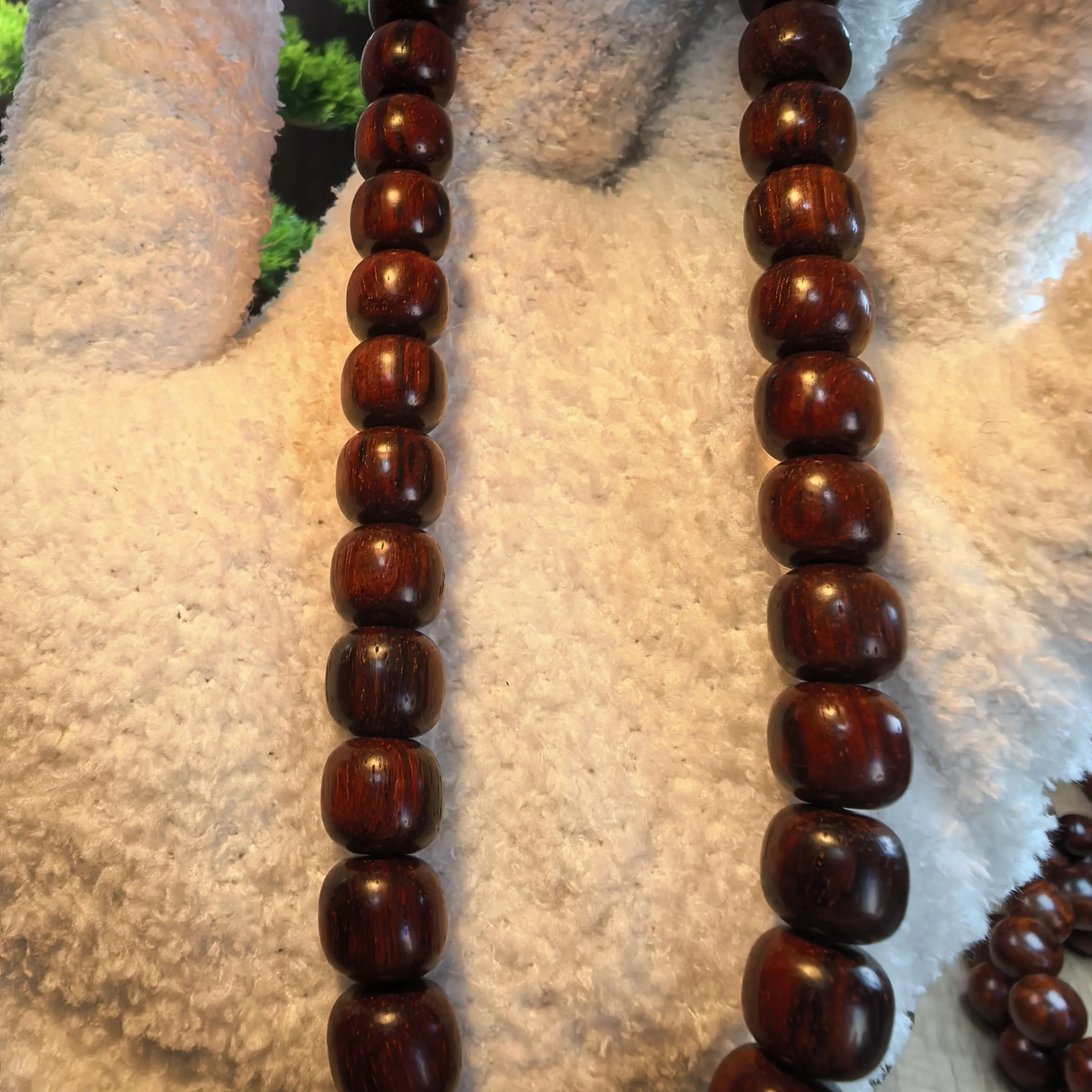 10*9老型手持36颗小叶紫檀老料高油密