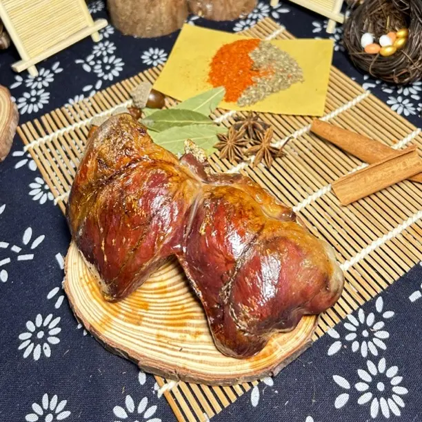 伊通特色烧猪心下酒菜真空包装