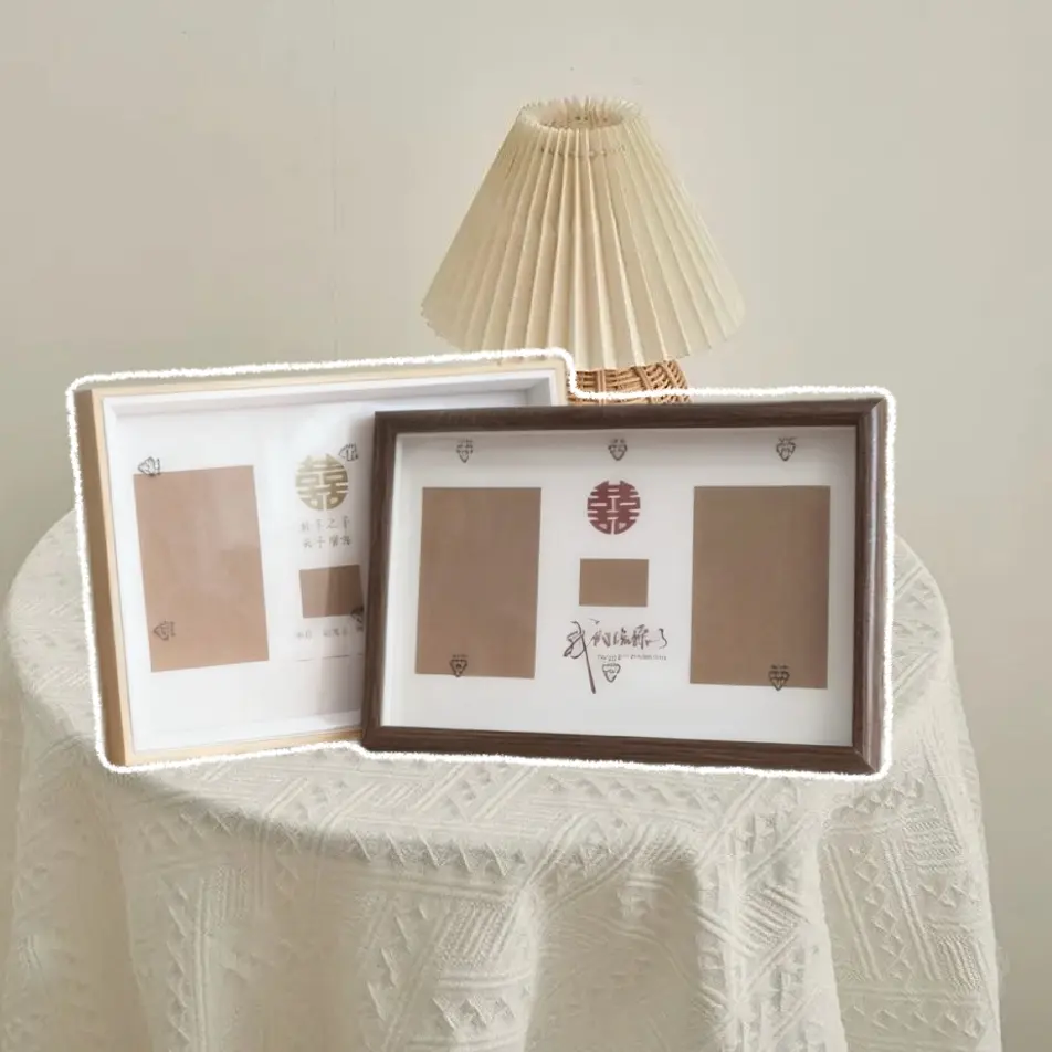 创意结婚证相框结婚登记摆台情侣领证纪念可爱卡通周年纪念相框