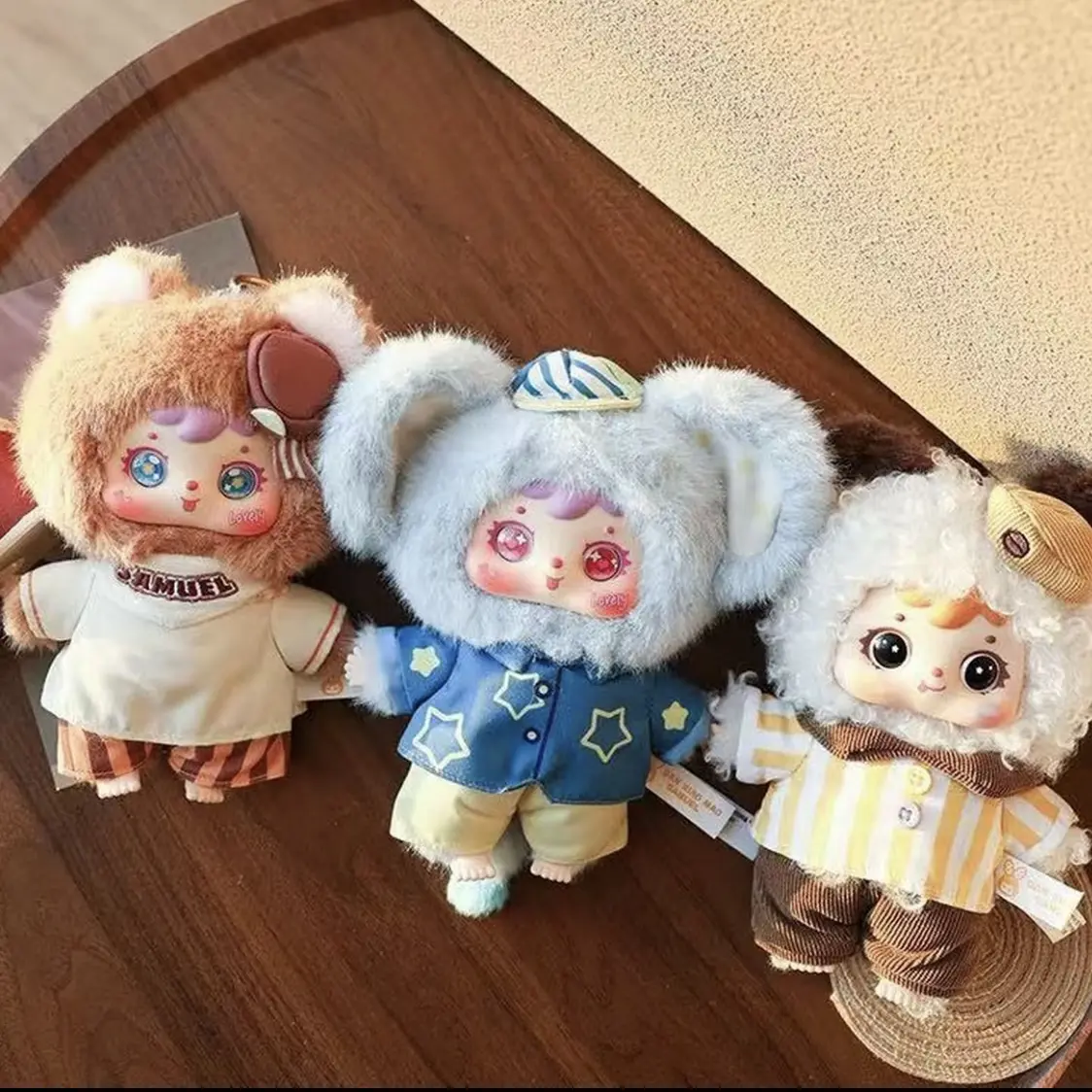 Samuel三小毛100体毛绒盲盒