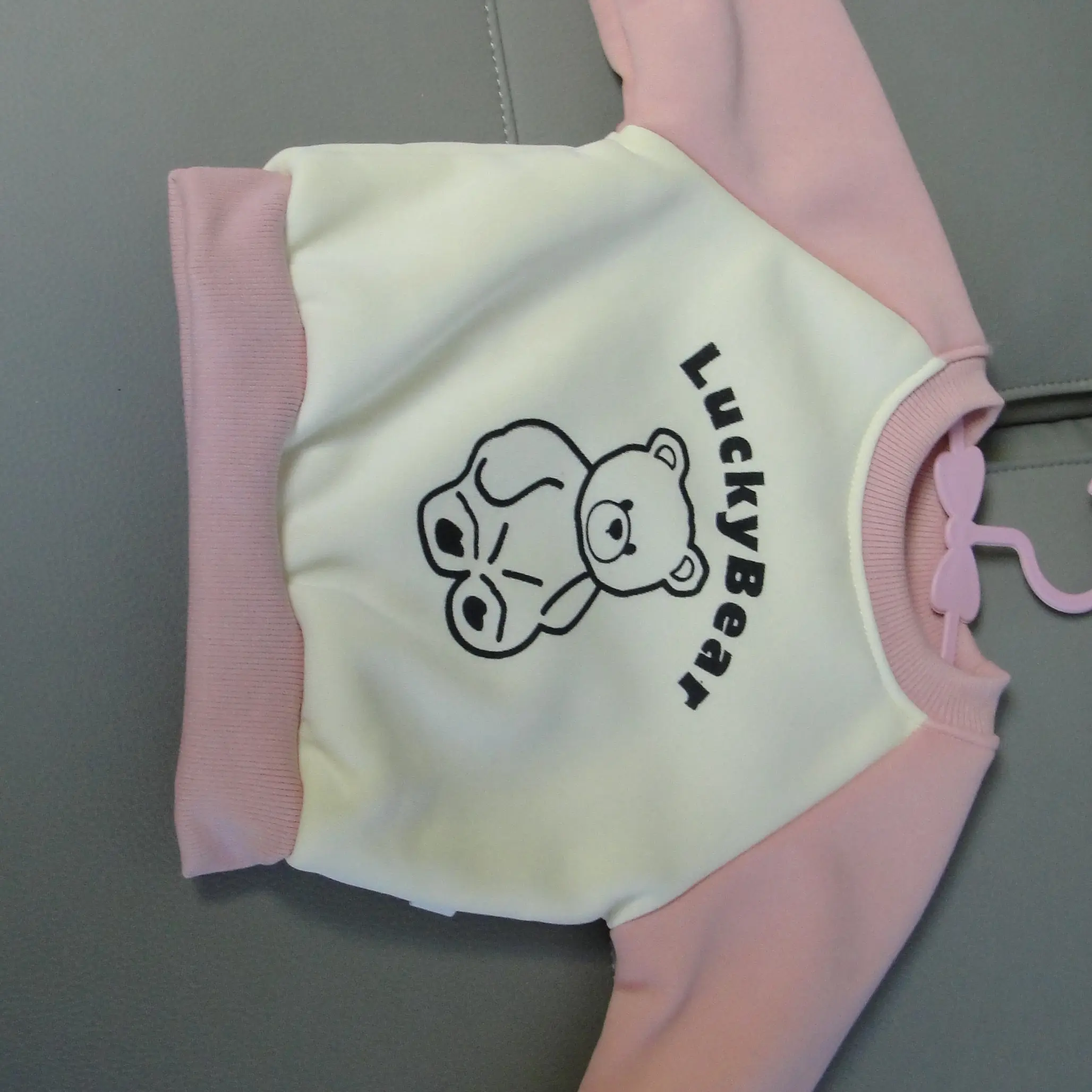 冬季新款加绒儿童可爱卡通卫衣