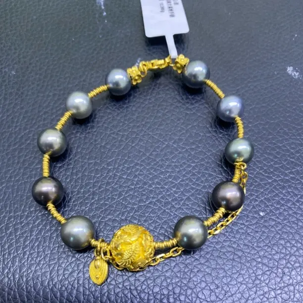 【薇心选珠宝】足金饰品足金手链