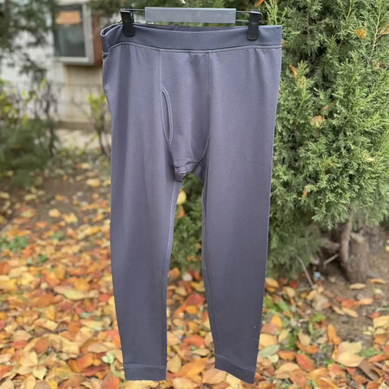 【青岛开斐】男款春秋起绒秋裤