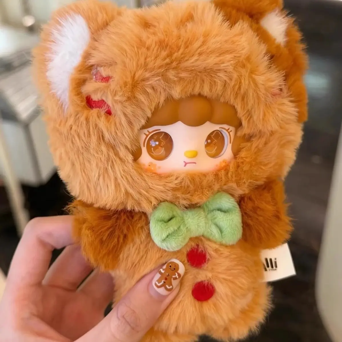 正版新款氧氧圣诞叮叮铛系列毛绒盲盒圣诞节礼物