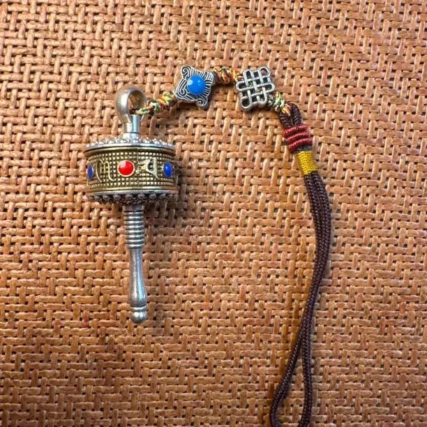 合金吊坠 合金吊坠 藏式工艺手摇转经筒吊坠汽车包包挂件