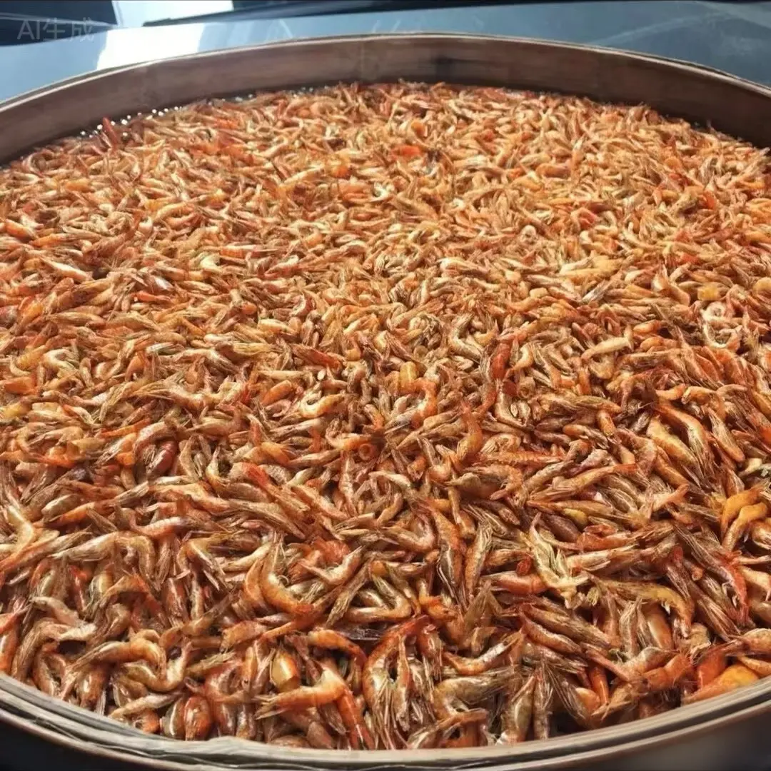 湖南淡水小河虾农家柴火焙干营养美味下饭菜小虾米