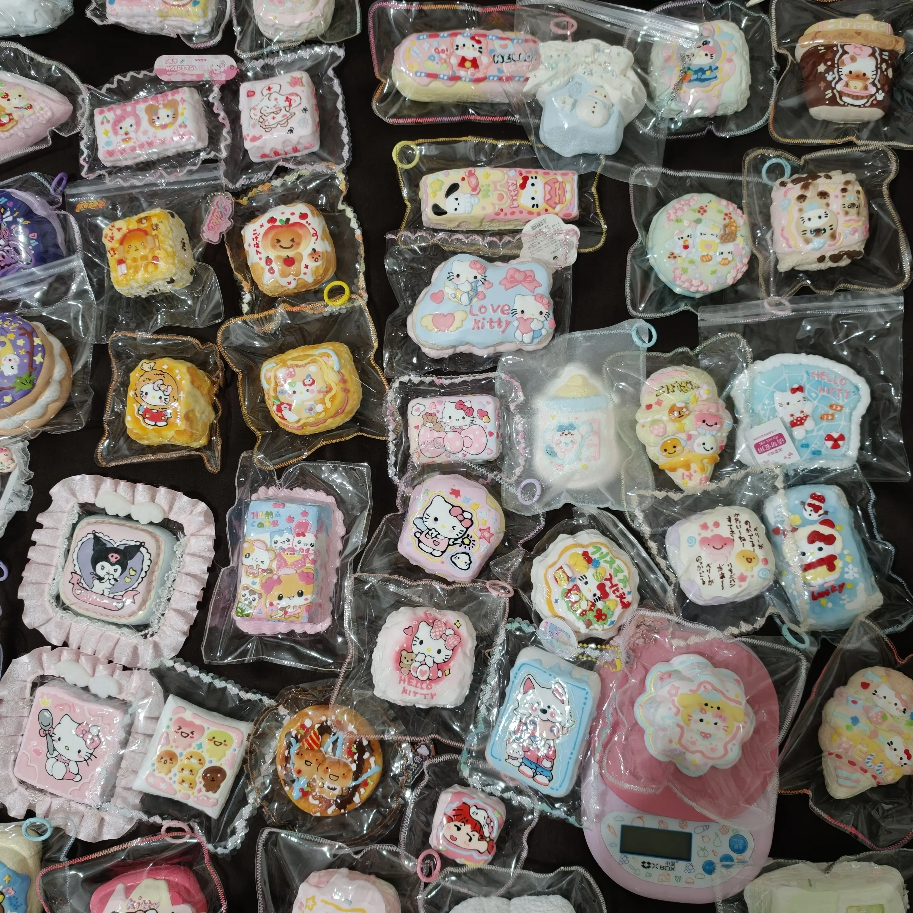 食品级硅胶手绘捏捏可多款选