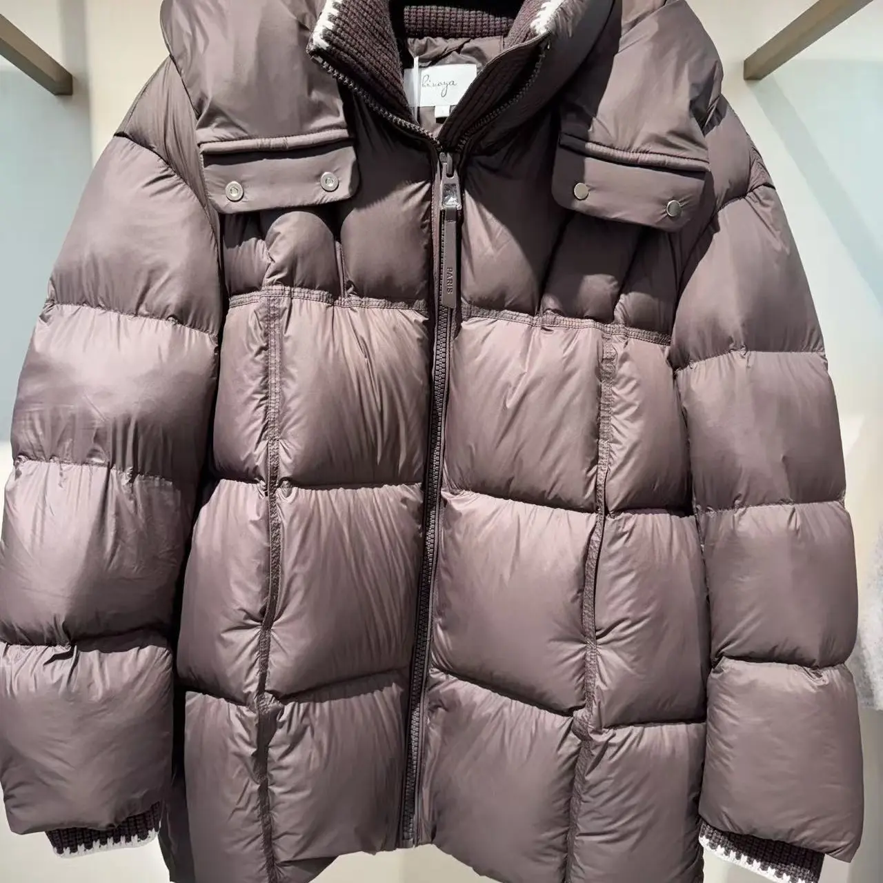 25475888【柚盐】新款连帽休闲羽绒服