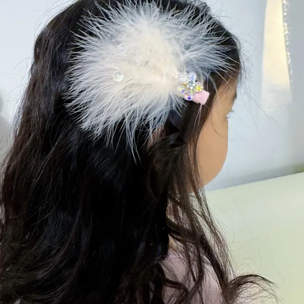 儿童ins风仙女风公主风超仙卡通风发饰头饰发夹边夹女少女风