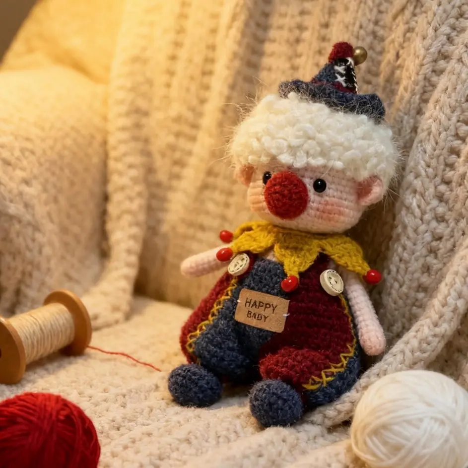 手工钩织毛线玩偶/挂件/NO退NO换（纯手工作品默认微瑕介意勿拍）