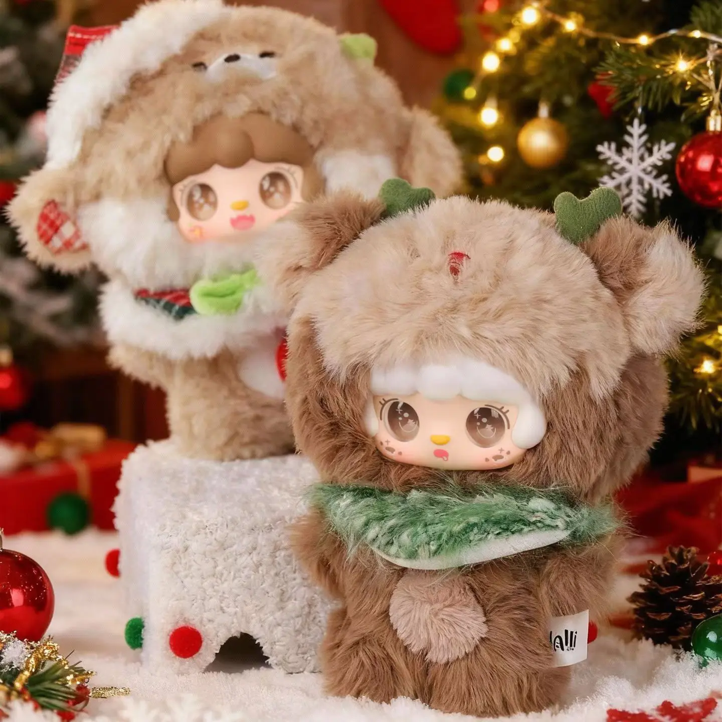 【正版代拆】氧氧yooki 圣诞叮叮当节日限定毛绒盲盒